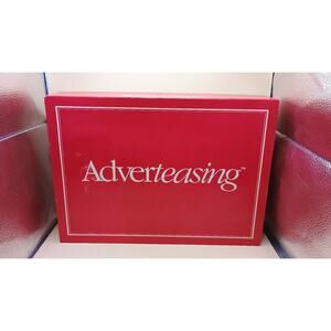 Vintage 1988 Adverteasing Board Game The Game Of Slogans Commercials Jingles